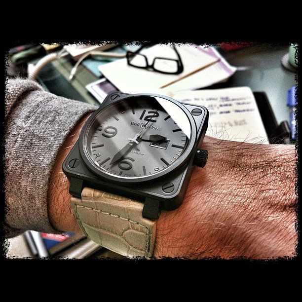Weekly Watch Photo Bell & Ross wrist shots